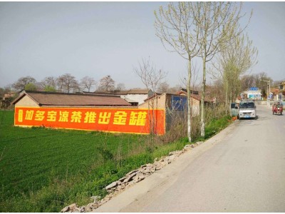 甘肃金昌墙体广告喷字 写字墙面广告 精美大气图1