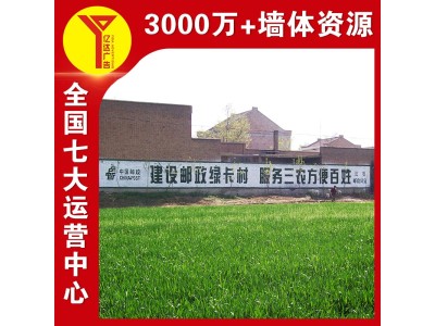 扬州高邮墙体广告 选择醒目位置 扬州酱油承接墙体喷绘广告图1
