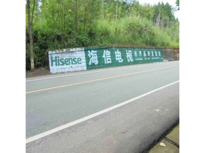 贵州铜仁乡镇墙体广告 遵义凤冈乡镇围墙刷大字广告投放图1